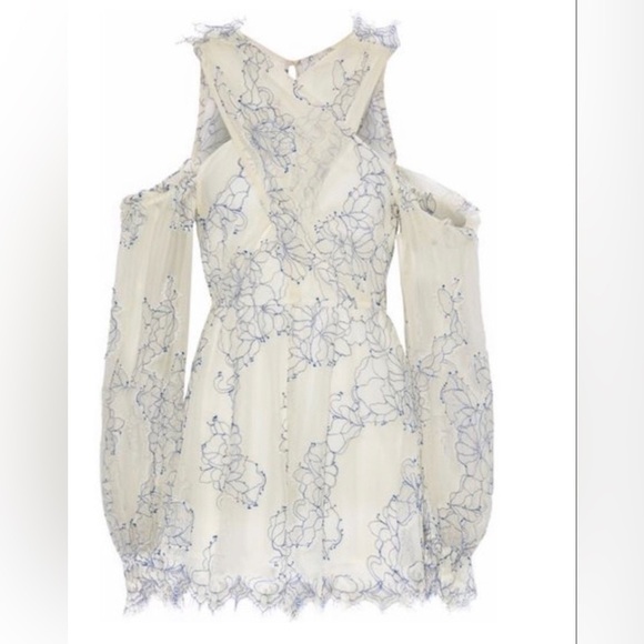 Alice McCall Cold Shoulder Lace Playsuit - Picture 3 of 9